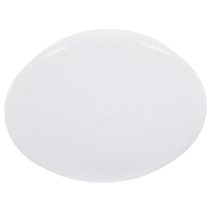 LED Polycarbonate Fitting with Starlight Patterned, 24W LED (Included)
