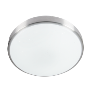 LED Aluminium Fitting with Starlight Patterned, 18W LED (Included)