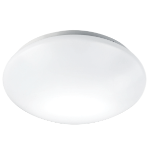 LED Emergency Polycarbonate Ceiling Fitting, 380mm diameter, 24W LED (Included)