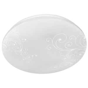 LED, Opal PVC Fitting, 24W LED (Included)