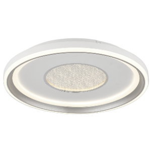 Iron and Acrylic Ceiling Fitting, Champagne Gold, 52W LED (Included)