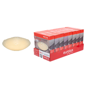 Ceiling Light, 250mm WEB PATTERN, White, E27