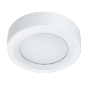 Ceiling Fitting Warm White, Round, Including 6W Integrated LED