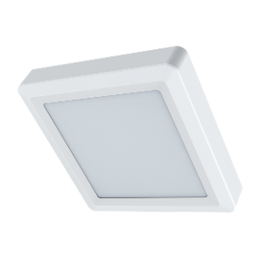 Ceiling Fitting Cool White, Square, 12W Integrated LED