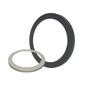 Iris 2-in-1 Round Ceiling Light Black Trim, 18W