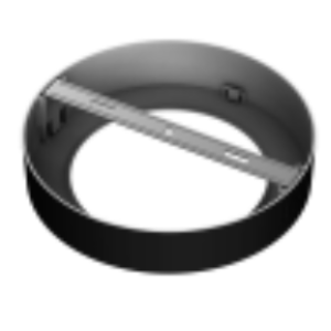 Black Trim for 15W Trinity LED Round Ceiling Light