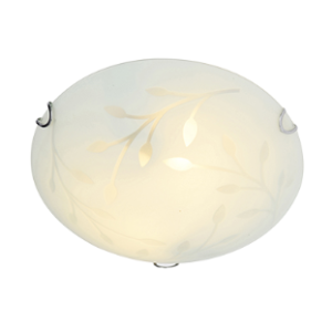 Leaf Ceiling Light, Chrome, E27 1x 60W