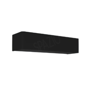 Cosi Large Dimmable, interior, up and down lighter with aluminium body and acrylic diffuser, Black, 24W (includes LED driver)