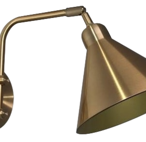 LS Wall Light, Brushed Brass / Metallic Brass, 190mm Diameter