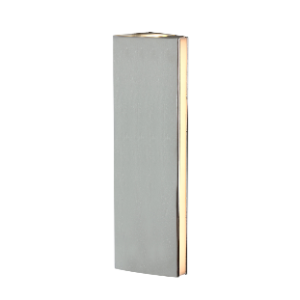Aluminium Wall Light, Chrome, LED 14W