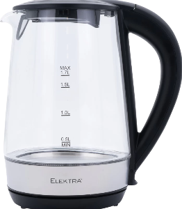 Elektra 2000w 1.7L Glass Kettle