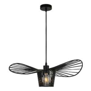 Large Sensu Pendant, Black