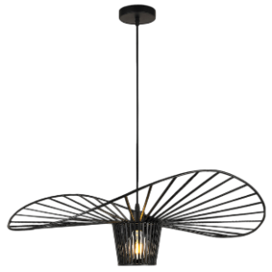 X Large Sensu Pendant, Black