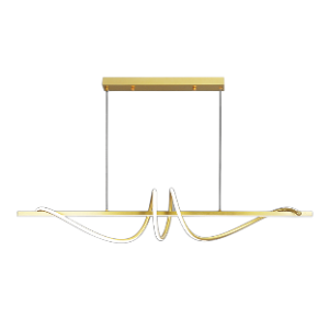 Rhythm Pendant, Gold