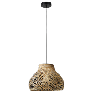 Bamboo Pendant, Natural original Bamboo colour, 40W E27