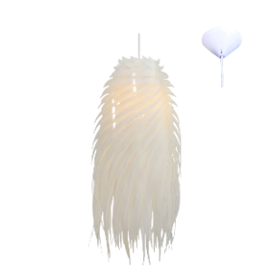 Pewa Pendant Plastic, White