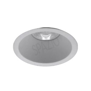 Recessed, Anti-Glare Downlight with die-cast aluminium body, Silver, 7.5W