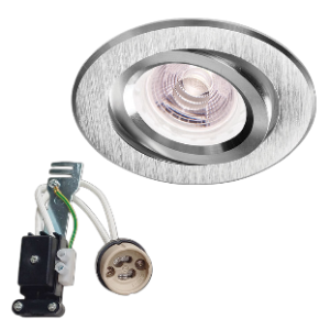 Aluminium Round Tilt Downlight, 10W