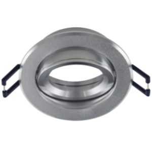 Die Cast Aluminium Downlight, Tilt with Bevelled Edge, Without Lampholder, 12V / 50W