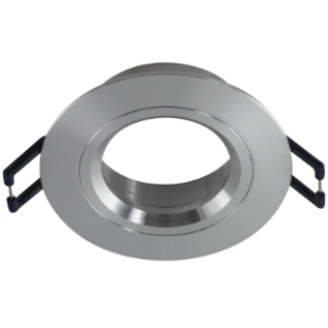 Die Cast Aluminium Downlight, Straight, Without Lampholder, Aluminium, 12V / 50W