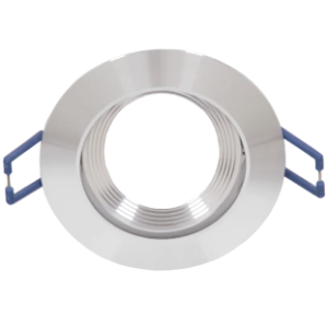 Aluminium Downlight, Tilt, 12V / 220V ? 240V / 50W, Cut out 70mm, 83mm diameter