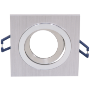 Aluminium Downlight, Tilt, 12V / 220V ? 240V / 50W, Cut out 75mm, 93mm diameter