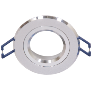 Aluminium Downlight, Straight, 12V / 220V ? 240V / 50W, Cut out 60mm, 78mm diameter