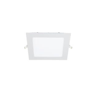 Die Cast Aluminium Square Downlight with Polycarbonate Cover, White, Dimmable, 6W LED (Included) 1x Electronic LED Driver (Included)