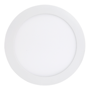 Round LED Panel Light, Aluminium, White, Daylight 6000K, 10W