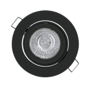 Polycarbonate Downlight 86mm, Black