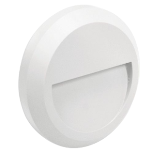 Ozo LED Round Eyelid Footlight, White, 1.13W, 3000K