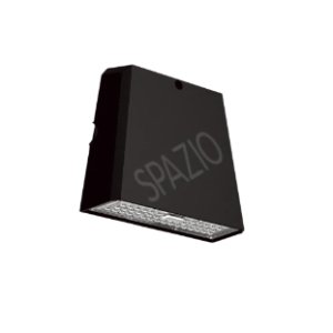 Wallpack Exterior Downfacing Wall Fitting, Black, 30W, 4000K