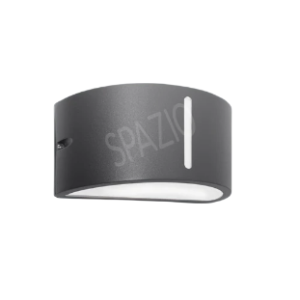 Dune Wall Fitting with aluminium body, Anthracite, 60W