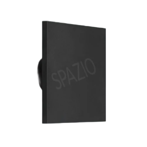 Focal Square Wall Fitting, Black, 8W, 4000k
