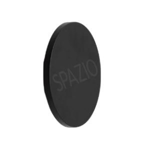 Focal Round Wall Fitting, Black, 8W