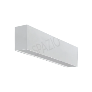 Capri Downfacing Wall Fitting with polycarbonate body and diffuser, White, 6W, 4000K