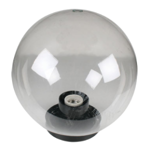 PMMA Clear Lampshade, C/W Base and Lampholder