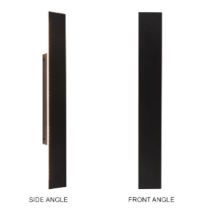 LED Wall Bracket, Black, 16W LED (Included)