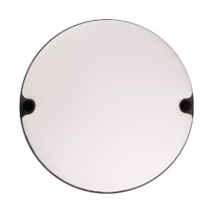 Opaline- Small LED Bulkhead, Round, Black,10W