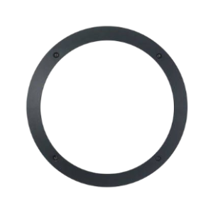 LED Complete Bulkhead, Round, Large, White, 12W