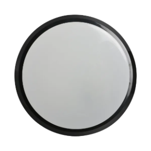 Light Small LED Bulkhead, Round, Black, 6W