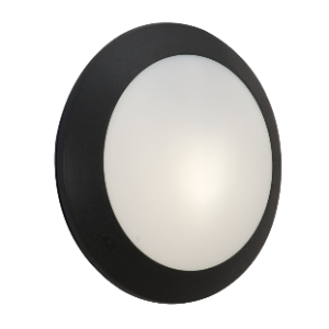 Fumagalli Berta Bulkhead, Black/Opal, Excluding 1x E27 CFL or LED (max 23W)