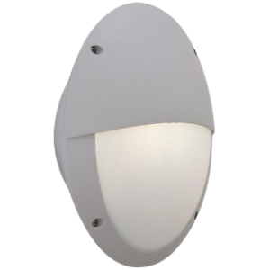 Fumagalli Maddi Bulkhead, Grey/Opal, Excl 1x E27 max 23W