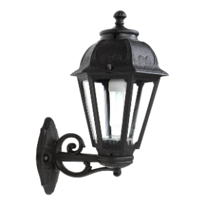 Fumagalli Saba Up/Down Lantern, Black, Excluding 1x E27 CFL or LED (max 23W)
