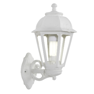 Fumagalli Saba Up/Down Lantern, White, Excluding 1x E27 CFL or LED (max 23W)