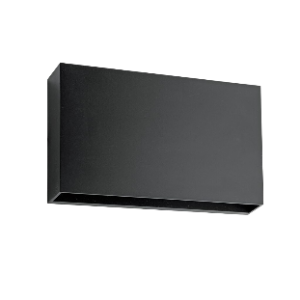Pandora 3CCT Wall Light, Down Facing, Black, 6W
