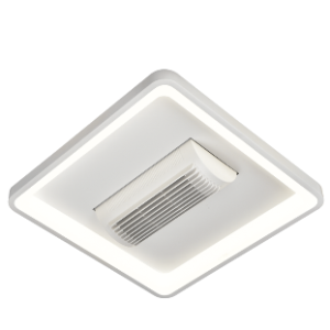 Square LED Ceiling Fan with remote control