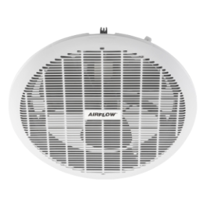 Exhaust Fan, airflow, 250mm, 30w, 260m/hour, white ceiling mount